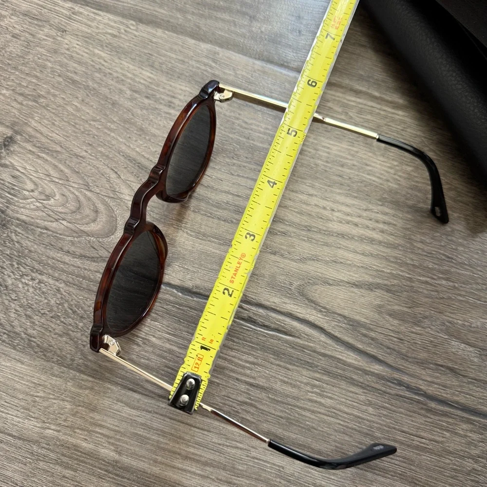 Ottoto Solon Tortois Gold Women Sunglasses 32-001290 / 49-18-145 USED